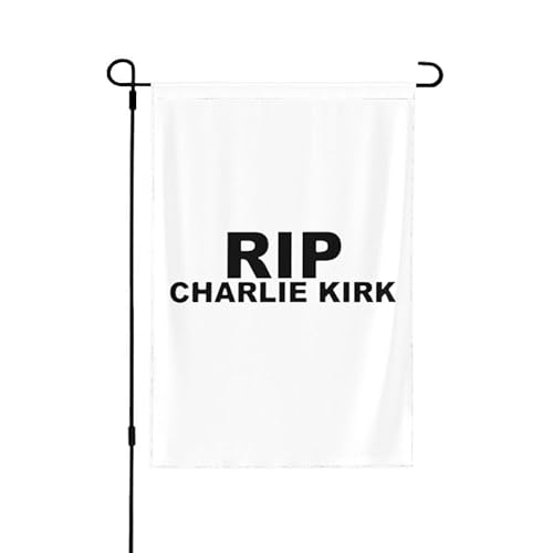 Rip Charlie Kirk 1993–2025 12"x18" Gartenflaggen Doppelseitiges Banner Kein Fahnenmast Rip Charlie Kirk 1993–2025 12"x18" Gartenflaggen Doppelseitiges Banner Kein Fahnenmast von FWJZDSP