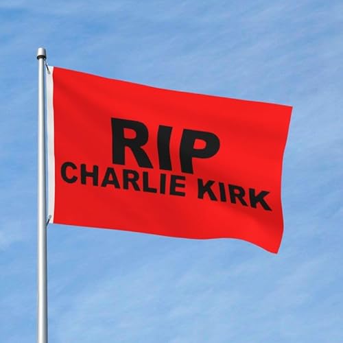 Rip Charlie Kirk 1993–2025 3 x 5 Flagge, lebendige Farbe und lichtecht, Flaggen aus Polyester mit Ösen Rip Charlie Kirk 1993–2025 3 x 5 Flagge, lebendige Farbe und lichtecht, Flaggen aus Polyester mit Ösen von FWJZDSP