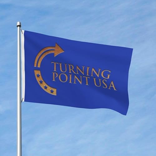 Turning Point USA Gold 3x5 Flagge Lebendige Farbe und lichtechte Flaggen Polyester mit Ösen Turning Point USA Gold 3x5 Flagge Lebendige Farbe und lichtechte Flaggen Polyester mit Ösen von FWJZDSP
