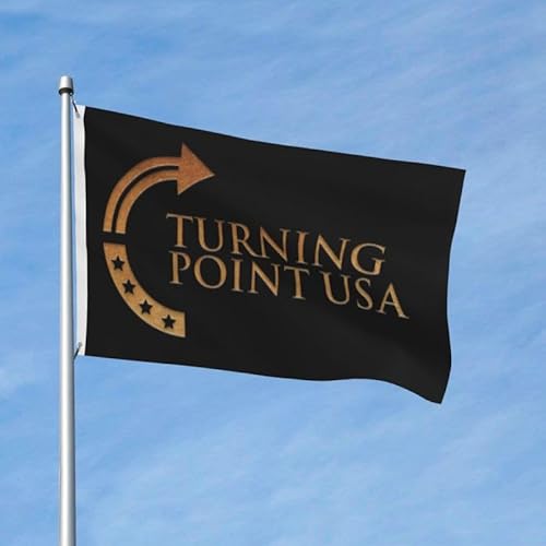 Turning Point USA Gold 3x5 Flagge Lebendige Farbe und lichtechte Flaggen Polyester mit Ösen Turning Point USA Gold 3x5 Flagge Lebendige Farbe und lichtechte Flaggen Polyester mit Ösen von FWJZDSP