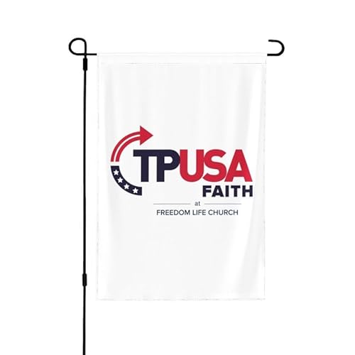 Turning Point USA Tpusa Freedom Life 28"x40" Gartenflaggen Doppelseitiges Banner Kein Fahnenmast von FWJZDSP