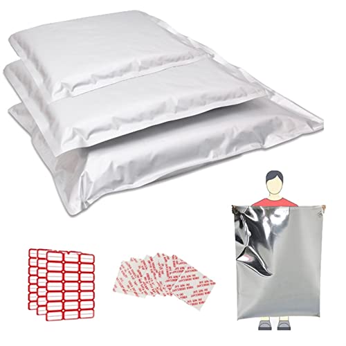 FWKTG 10 Stück Extra Groß Mylar-Beutel, Mylar Frischhaltebeutel wiederverwendbar, Profi- Folienbeutel Verpackung für Lebensmittel – BPA-frei, Sehr Stark & Reißfest (Size : 30 * 40cm) von FWKTG