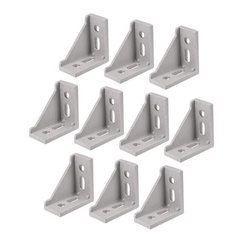 FXFBRTRWN 10 Stück 3060 Eckhalterung for Aluminium-Extrusionsprofil der Serie 3030, Silber kindly FXFBRTRWN 10 Stück 3060 Eckhalterung for Aluminium-Extrusionsprofil der Serie 3030, Silber kindly von FXFBRTRWN