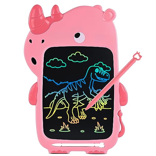 LCD Schreibtafel, 10 Zoll Tablet für Kinder und Erwachsene, Löschbarer, Wiederverwendbarer Schreib-Zeichenblock, mit Abschließbar Löschen-Taste von FXI