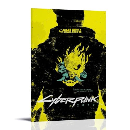 Cyberpunk: Edgerunners Leinwand-Kunst, modernes Familienschlafzimmer, Musik, Film-Poster, 40 x 60 cm, Rahmenstil Cyberpunk: Edgerunners Leinwand-Kunst, modernes Familienschlafzimmer, Musik, Film-Poster, 40 x 60 cm, Rahmenstil von FXLIBH