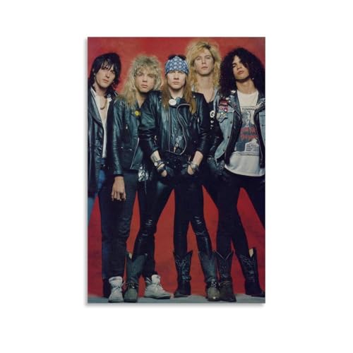 Leinwandbild, Motiv: Guns N' Roses, modernes Familienschlafzimmer, Musik, Film-Poster, 40 x 60 cm, ungerahmter Stil Leinwandbild, Motiv: Guns N' Roses, modernes Familienschlafzimmer, Musik, Film-Poster, 40 x 60 cm, ungerahmter Stil von FXLIBH