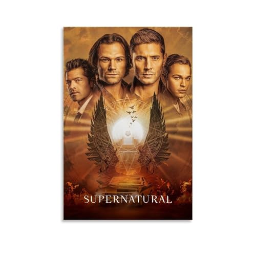 Supernatural Leinwand-Wandkunst, modernes Familienschlafzimmer, Musik, Film-Poster, 30 x 45 cm, ungerahmter Stil Supernatural Leinwand-Wandkunst, modernes Familienschlafzimmer, Musik, Film-Poster, 30 x 45 cm, ungerahmter Stil von FXLIBH