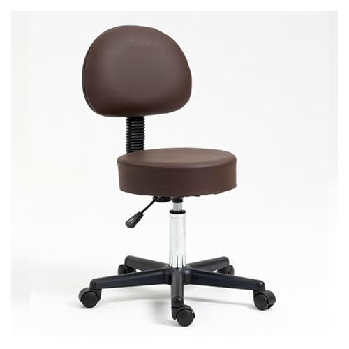 FXLUHAY Robuster, runder Hocker mit 5 Rollen, höhenverstellbar, leicht zu montierender Stuhl for Büro, Küche und Geschäft, Zeichenstudio, Tattoo-Arbeitsbüro FXLUHAY Robuster, runder Hocker mit 5 Rollen, höhenverstellbar, leicht zu montierender Stuhl for Büro, Küche und Geschäft, Zeichenstudio, Tattoo-Arbeitsbüro von FXLUHAY