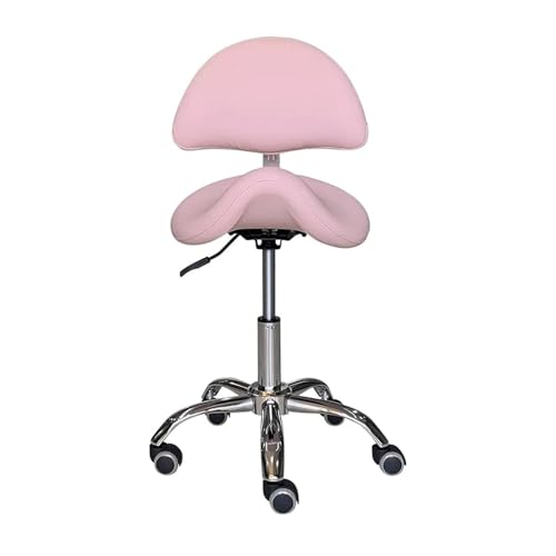 FXLUHAY Sattelhocker mit Rückenlehne, höhenverstellbar, for Kosmetikerinnen, Räder for Zahnarztpraxen, Massagen, Krankenhäuser, Kliniken FXLUHAY Sattelhocker mit Rückenlehne, höhenverstellbar, for Kosmetikerinnen, Räder for Zahnarztpraxen, Massagen, Krankenhäuser, Kliniken von FXLUHAY