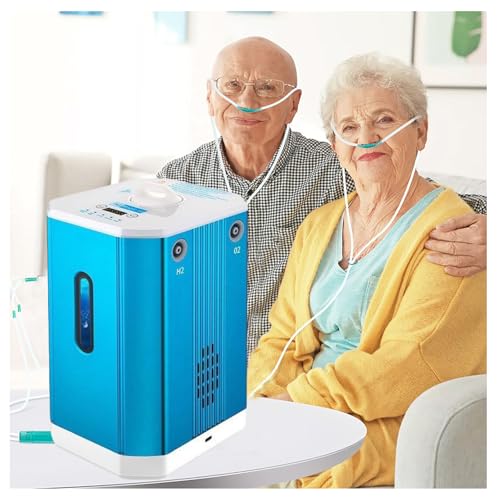 FXNFXLA Gerät Zur Wasserstoff-Inhalationstherapie, 225/450 Ml/Min Wasserstoff-Wassergenerator, H2-Wasserstoff-Inhalationsgerät, 99,99% Reiner Molekularer Wasserstoff-Inhalator Blue 225ml/min FXNFXLA Gerät Zur Wasserstoff-Inhalationstherapie, 225/450 Ml/Min Wasserstoff-Wassergenerator, H2-Wasserstoff-Inhalationsgerät, 99,99% Reiner Molekularer Wasserstoff-Inhalator Blue 225ml/min von FXNFXLA