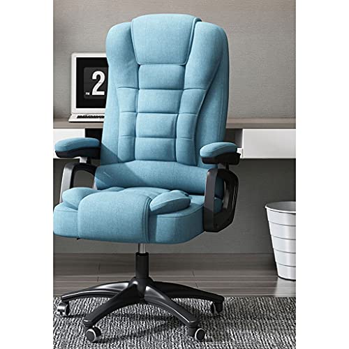 Computer-Schreibtischstuhl, Heimbürostuhl, ergonomischer Schreibtischstuhl, Arbeitsstuhl, Computerstuhl mit rollbarem Drehgelenk und Armlehne, moderne Schreibtischstühle mit hoher Rückenlehne von FXTYRXJ