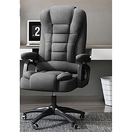 Computer-Schreibtischstuhl, Heimbürostuhl, ergonomischer Schreibtischstuhl, Arbeitsstuhl, Computerstuhl mit rollbarem Drehgelenk und Armlehne, moderne Schreibtischstühle mit hoher Rückenlehne Computer-Schreibtischstuhl, Heimbürostuhl, ergonomischer Schreibtischstuhl, Arbeitsstuhl, Computerstuhl mit rollbarem Drehgelenk und Armlehne, moderne Schreibtischstühle mit hoher Rückenlehne von FXTYRXJ