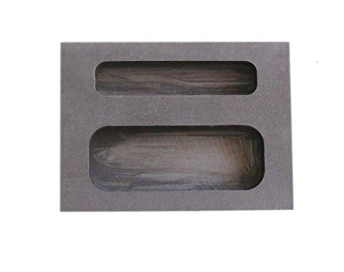 1/2 oz 1 oz Combo Graphit Barren Form Tiegel zum Schmelzen von Gold Silber NE-Metallguss Verfeinerung Schrott Schmuck 1/2 oz 1 oz Combo Graphit Barren Form Tiegel zum Schmelzen von Gold Silber NE-Metallguss Verfeinerung Schrott Schmuck von FY-STORE