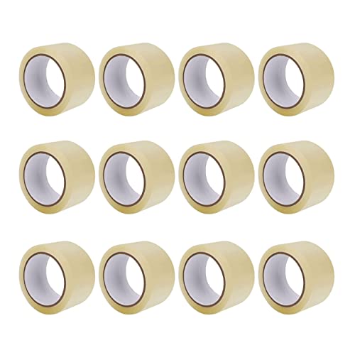 FYBR TAPEMAXX 12 Rollen Transparentes Paketklebeband Paketband Packband Packing Tape Paket Packetbandrolle Verpackungsband 48 mm x 66 m - Packetband Packetkleband Basic Pack Umzug Klar FYBR TAPEMAXX 12 Rollen Transparentes Paketklebeband Paketband Packband Packing Tape Paket Packetbandrolle Verpackungsband 48 mm x 66 m - Packetband Packetkleband Basic Pack Umzug Klar von FYBR