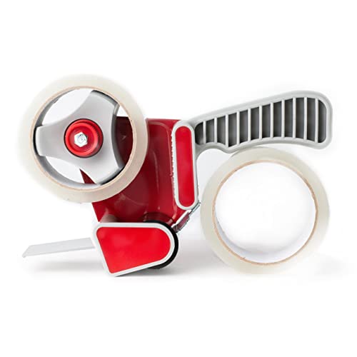 TAPEMAXX ROLLER 1 Abroller Set mit 2 Rollen TAPEMAXX PLUS Paketklebeband Transparent Leise 48mm x 66m Paketbandabroller Handroller Paketklebeband Paketroller Packbandabroller Abrollgerät Paketbänder TAPEMAXX ROLLER 1 Abroller Set mit 2 Rollen TAPEMAXX PLUS Paketklebeband Transparent Leise 48mm x 66m Paketbandabroller Handroller Paketklebeband Paketroller Packbandabroller Abrollgerät Paketbänder von FYBR