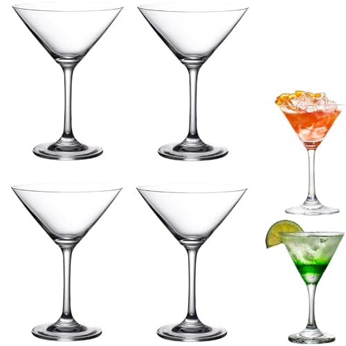 4 Stück Martini Gläser Cocktailgläser Set| Martinigläser Longdrinkgläser Bar Zubehör| Bruchsicher & Elegantes Design Cocktail Gläser| Cocktail Trinkgläser Für Gefrorene Getränke (Stil B,4 Stück) 4 Stück Martini Gläser Cocktailgläser Set| Martinigläser Longdrinkgläser Bar Zubehör| Bruchsicher & Elegantes Design Cocktail Gläser| Cocktail Trinkgläser Für Gefrorene Getränke (Stil B,4 Stück) von FYBlossom