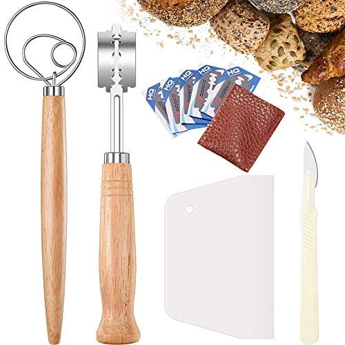 Bäckermesser,Brot Bäcker Cutter,Bread Lame,Baguettemesser,Bäckermesser Teigmesser,Brot Lame Scoring Tool, Lame Brotmesser Kuchenschneider Ritzmesser für Laibkuchen Toast (C) von FYBlossom