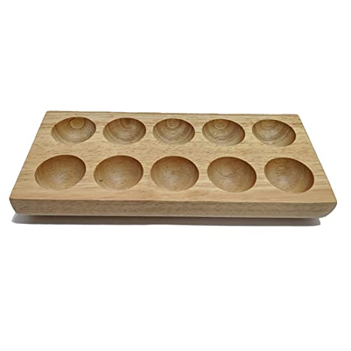 Holz Eierhalter Eierablage Eieraufbewahrungsbox, 10 Eier Aufbewahrungsbox Eierbehälter Für Kühlschrank, Tragbare Holz Eierhalter Eier Storage Für Küchen Kühlschrank Aufbewahrung Arbeitsplatten Display Holz Eierhalter Eierablage Eieraufbewahrungsbox, 10 Eier Aufbewahrungsbox Eierbehälter Für Kühlschrank, Tragbare Holz Eierhalter Eier Storage Für Küchen Kühlschrank Aufbewahrung Arbeitsplatten Display von FYBlossom