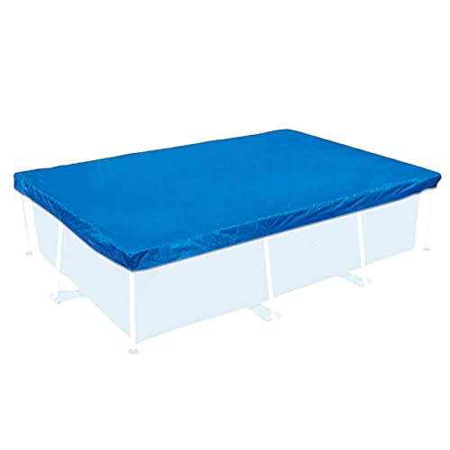 PE Pool Abdeckplane Rechteckig Poolabdeckung, Pool abdeckplane Mit Kordelzug Design Für Fast Set Rectangular Frame Pool, Winddicht Staubdicht Frame Pool Cover Abdeckung Für Schwimmbad (260X170CM) von FYBlossom