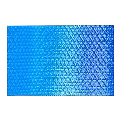 Pool Solarabdeckplane PE Poolabdeckung Rechteckige | Solarfolie Poolheizung Solarplane Für Easy Set Pools | Blau Pool Cover Staubdicht Winddicht Solarplane Poolheizung Für Family Pool (2.6x1.5M) von FYBlossom