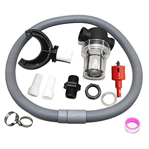Regensammler Für Fallrohre, Regenwasser Regentonnen Anschluss Fallrohr Mit Filter, Regenwassersammler Für Regentonnen, 110mm Runde PVC Fallrohre Wassersammler Fallrohr Mit Montagezubehör Set Regensammler Für Fallrohre, Regenwasser Regentonnen Anschluss Fallrohr Mit Filter, Regenwassersammler Für Regentonnen, 110mm Runde PVC Fallrohre Wassersammler Fallrohr Mit Montagezubehör Set von FYBlossom
