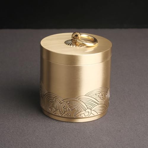 Aschenbecher mit Bronze-Statue, moderner Steampunk-Wohnzimmer-Dekor, einzigartiger Gesprächsstarter für Kunstsammler von FYDCYHM