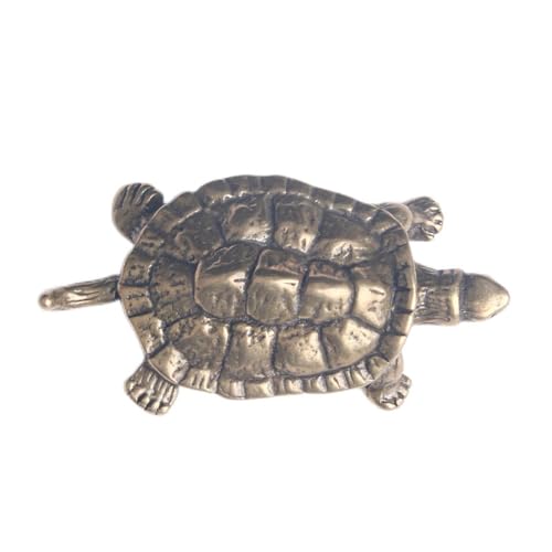 FYDCYHM Handgefertigte Bronze-Schildkröten-Skulptur Glückstierfigur für Zuhause, Büro, Schreibtisch, einzigartiges Einweihungsgeschenk für Hausbesitzer FYDCYHM Handgefertigte Bronze-Schildkröten-Skulptur Glückstierfigur für Zuhause, Büro, Schreibtisch, einzigartiges Einweihungsgeschenk für Hausbesitzer von FYDCYHM