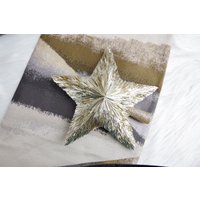Handgemachter Christbaumschmuck Topper Stern, Gold Stern Ornament Für Weihnachtsbaum Dekoration von FYDECOR