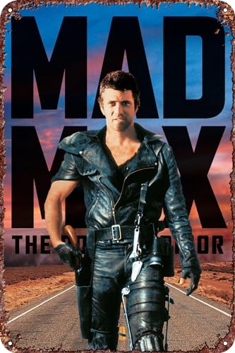 FYELVO Mad Max 2 Filmposter Metalldose Logo Retro Metall Logo Kunst Poster Eisen Logo Bar Garage Cafe Bar Dominic Wanddekoration 20,3 x 30,5 cm FYELVO Mad Max 2 Filmposter Metalldose Logo Retro Metall Logo Kunst Poster Eisen Logo Bar Garage Cafe Bar Dominic Wanddekoration 20,3 x 30,5 cm von FYELVO
