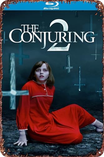 FYELVO The Conjuring 2 Movie Poster Metal Tin Logo Retro Metal Logo Art Poster Iron Logo Bar Garage Cafe Bar Dominic Wall Decoration 20.3 x 30.5 cm FYELVO The Conjuring 2 Movie Poster Metal Tin Logo Retro Metal Logo Art Poster Iron Logo Bar Garage Cafe Bar Dominic Wall Decoration 20.3 x 30.5 cm von FYELVO