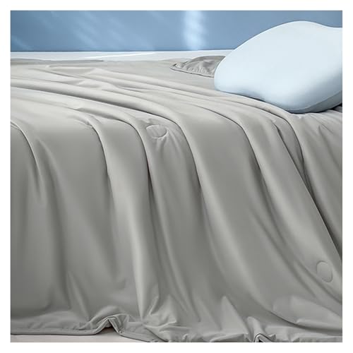 Kühldecke für Sommer Eisseide Kühlfasern Sommerdecke: Sleep Kühldecke Sommerkühldecken Komfortdecken Dünne Einfarbige Sommerdecke Leicht Reisedecke Anti Schweiß Atmungsaktive(Light gray,200*230cm) Kühldecke für Sommer Eisseide Kühlfasern Sommerdecke: Sleep Kühldecke Sommerkühldecken Komfortdecken Dünne Einfarbige Sommerdecke Leicht Reisedecke Anti Schweiß Atmungsaktive(Light gray,200*230cm) von FYFWPA