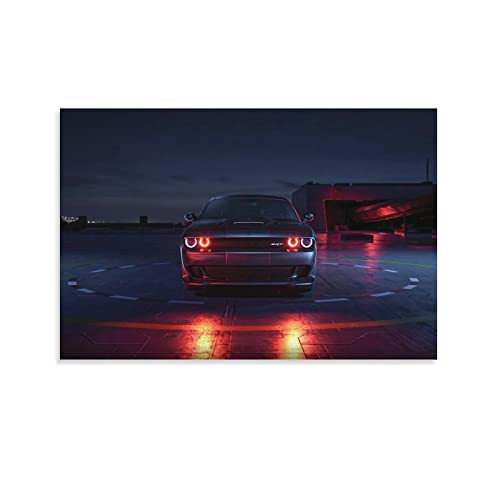 Supercar Poster für Dodge Challenger SRT Demon Sport Auto Poster Dekorative Malerei Leinwand Wandposter und Kunstbild Druck Modern Familie Schlafzimmer Dekor Poster 50 x 75 cm Supercar Poster für Dodge Challenger SRT Demon Sport Auto Poster Dekorative Malerei Leinwand Wandposter und Kunstbild Druck Modern Familie Schlafzimmer Dekor Poster 50 x 75 cm von FYGE