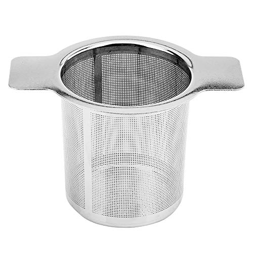 FYMTS 2 Griffe Teesieb Korbdeckel Tee- und Kaffeefilter Feinmaschiges Teesieb Wiederverwendbar FYMTS 2 Griffe Teesieb Korbdeckel Tee- und Kaffeefilter Feinmaschiges Teesieb Wiederverwendbar von FYMTS
