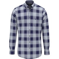 FYNCH-HATTON Langarmhemd, mit Logo Stickerei von FYNCH-HATTON