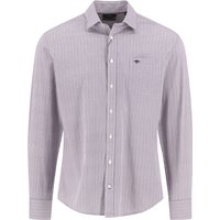 FYNCH-HATTON Langarmhemd mit Struktur-Print von FYNCH-HATTON