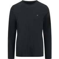 FYNCH-HATTON Langarmshirt, mit Logo-Bestickung auf der Brust von FYNCH-HATTON