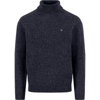 FYNCH-HATTON Rollkragenpullover, im Strick-Look meliert von FYNCH-HATTON