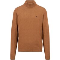FYNCH-HATTON Rollkragenpullover, mit Logostickerei auf der Brust von FYNCH-HATTON