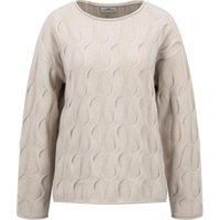 FYNCH-HATTON Rundhalspullover, mit elegantem Strickmuster FYNCH-HATTON Rundhalspullover, mit elegantem Strickmuster von FYNCH-HATTON