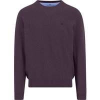 FYNCH-HATTON Rundhalspullover mit Logo Stickerei von FYNCH-HATTON