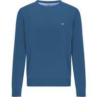 FYNCH-HATTON Strickpullover "FYNCH-HATTON Langarmpullover", (1 tlg.), mit Logostickerei von FYNCH-HATTON
