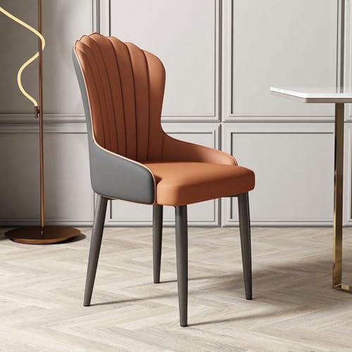 FYNNDM 2er-Set gepolsterte Sessel mit hoher Rückenlehne und Metallbeinen für Esszimmer, Küche oder Wohnzimmer FYNNDM 2er-Set gepolsterte Sessel mit hoher Rückenlehne und Metallbeinen für Esszimmer, Küche oder Wohnzimmer von FYNNDM