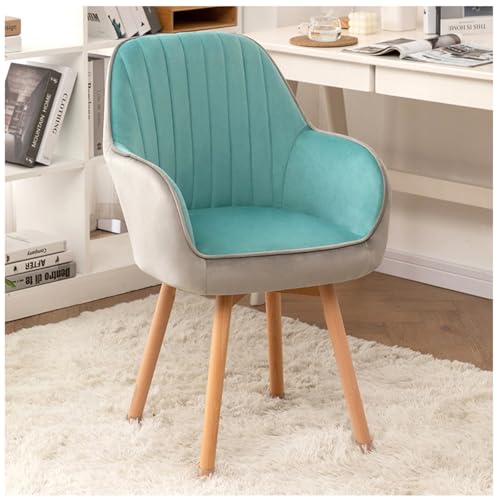 FYNNDM Moderner gepolsterter Drehstuhl für Esszimmer mit Armlehnen und Rückenlehne – ideal für die Einrichtung von Home-Office, Schlafzimmer oder Wohnzimmer von FYNNDM