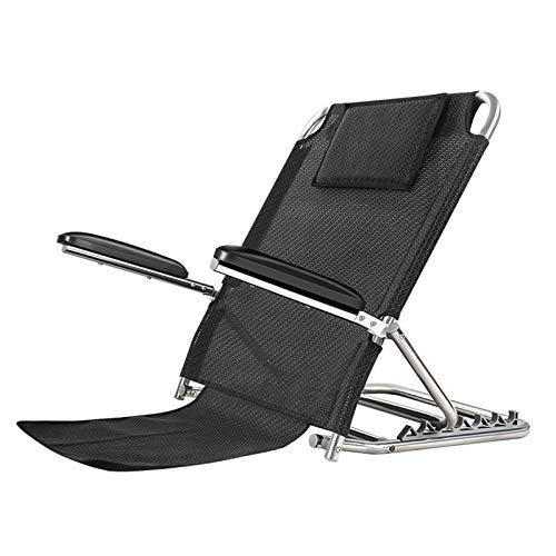 FYNNDM Rückenlehne Lordosenstütze Sit-Up-Bettrückenlehne Unterstützung für Behinderte und Verletzte Bettlägerige und Kranke Ältere Menschen Gesundheitsrückenlehne mit Armlehne, Winkel verstellbar von FYNNDM