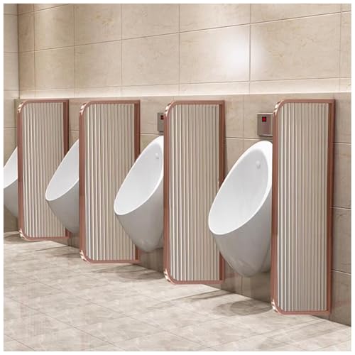 FYNNDM Urinaltrennwand Urinaltrennwand Aus Gehärtetem Glas Urinaltrennwand Trennwand, Herrenurinal Sichtschutz wasserdichte Schallwand, An Der Wand Montierte Öffentliche Toilettenschutztr von FYNNDM