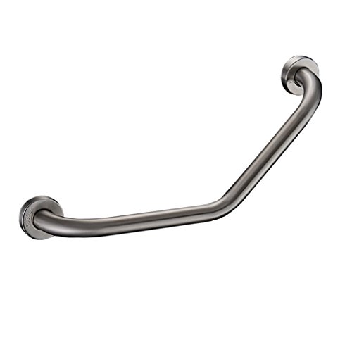 Haltegriffe JUN Duschstangen Haltegriff SUS 304 Edelstahl Wandmontage Gebürstetes Finish Sicherheitsstützschiene Handläufe für ältere Menschen/Behinderte Haltehilfe für Toilette/Du von FYNNDM