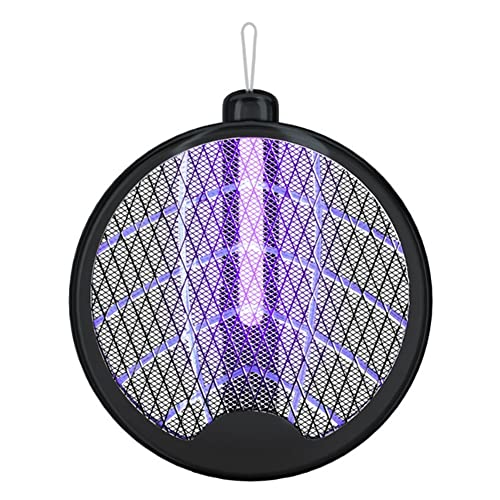 FYOBOT 3000V Electric Mosquito Swatter Mosquito Swatter with Lamp USB Rechargeable Foldable Bug Zapper Summer Fly Swatter von FYOBOT