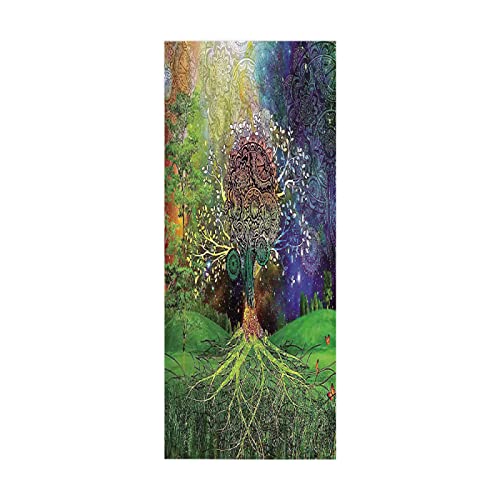 3D Türaufkleber Grüner großer Baum B77 x H200cm Türtapete selbstklebend Fototapete Türposter Türfolie Türsticker PVC Wasserfest Wandbild Für Wohnzimmer kinder bad Schlafzimmer 3D Türaufkleber Grüner großer Baum B77 x H200cm Türtapete selbstklebend Fototapete Türposter Türfolie Türsticker PVC Wasserfest Wandbild Für Wohnzimmer kinder bad Schlafzimmer von FYRHLH