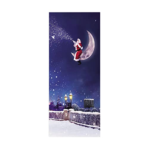 3d Türtapete Selbstklebend Alter Mann Mond B85 x H205cm Türposter Fototapete, Schlafzimmer Wohnzimmertür Aufzug Tür Aufkleber 3d Türtapete Selbstklebend Alter Mann Mond B85 x H205cm Türposter Fototapete, Schlafzimmer Wohnzimmertür Aufzug Tür Aufkleber von FYRHLH