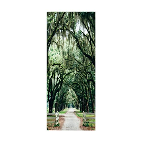 3d Türtapete Selbstklebend Grüner großer Baum B90 x H200cm Türposter Fototapete, Schlafzimmer Wohnzimmertür Aufzug Tür Aufkleber 3d Türtapete Selbstklebend Grüner großer Baum B90 x H200cm Türposter Fototapete, Schlafzimmer Wohnzimmertür Aufzug Tür Aufkleber von FYRHLH
